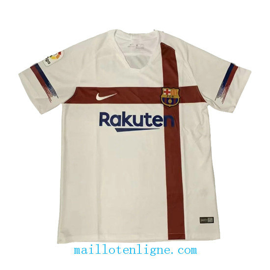 Maillot Barcelone Entrainement Blanc 2019 2020