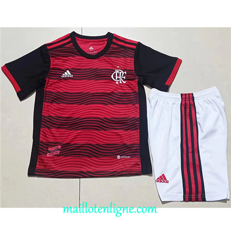 Thai Maillot Flamengo Enfant Domicile 2022 2023