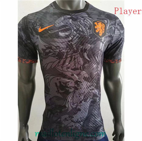 Thai Maillot Player Pays-Bas special Noir 2022 2023