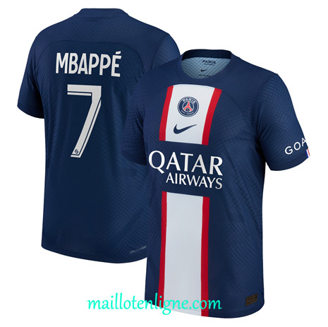 Thai Maillot PSG Domicile Mbappé 7 2022/2023 E241