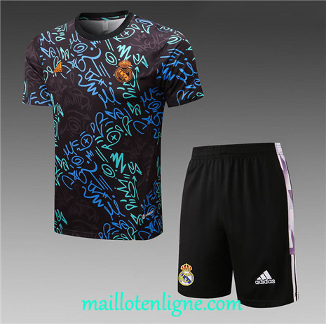 Thai Maillot Ensemble Real Madrid + Short Training 2022/2023 E1137
