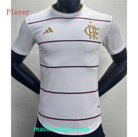 Thai Maillot Player Flamengo Blanc 2023 2024 maillotenligne 0015