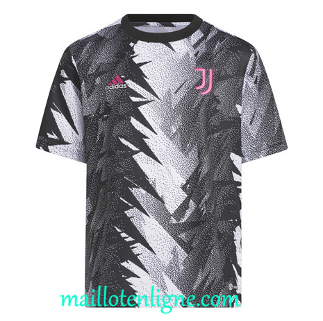 Thai Maillot Juventus Maillot Pre Match Noir 2023 2024 maillotenligne 0301