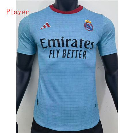 Thai Maillot Player Real Madrid Blue 2023 2024 maillotenligne 0186