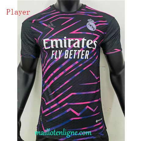 Thai Maillot Player Real Madrid Noir/Rouge 2023 2024 maillotenligne 0188