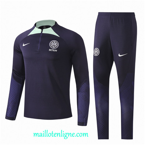 Thai Maillot Ensemble Inter Milan Enfant Survetement Bleu 2022 2023 maillotenligne 0612