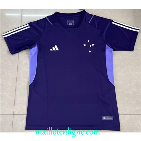 Thai Maillot Cruzeiro training Violet 2023 2024