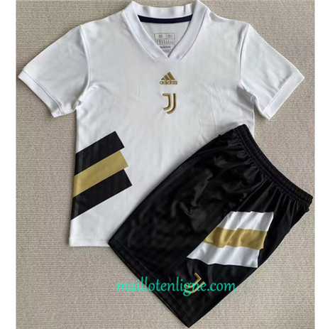Thai Maillot du Juventus Enfant Blanc 2023 2024
