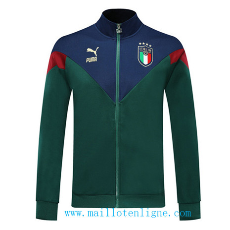 D236 Vestes foot Italie Vert/Bleu 2019 2020