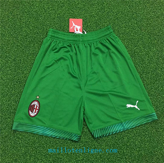 Maillot de foot Short AC Milan Goalkeeper Vert 2019/2020