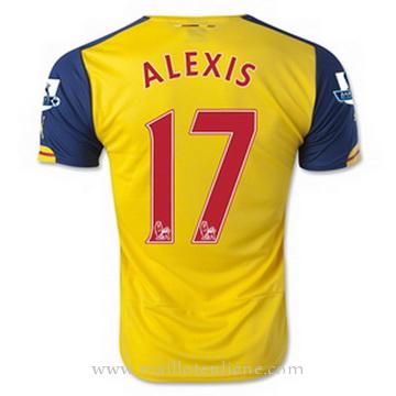 Maillot Arsenal ALEXIS Exterieur 2014 2015