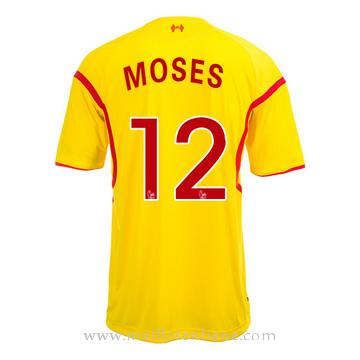 Maillot Liverpool Moses Exterieur 2014 2015