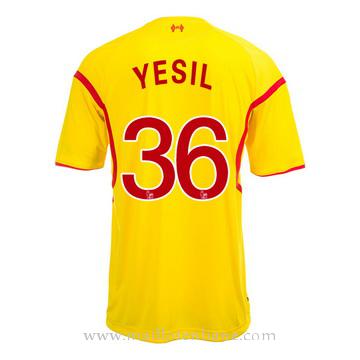 Maillot Liverpool Yesil Exterieur 2014 2015