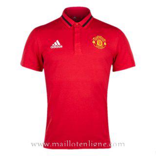 Maillot Manchester United polo Rouge 2016 2017