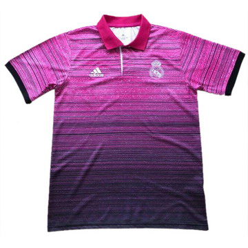 Maillot de Polo Real Madrid rose 2017/2018