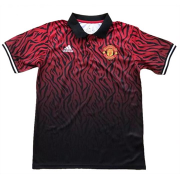 Maillot de Polo Manchester United rouge 2017/2018