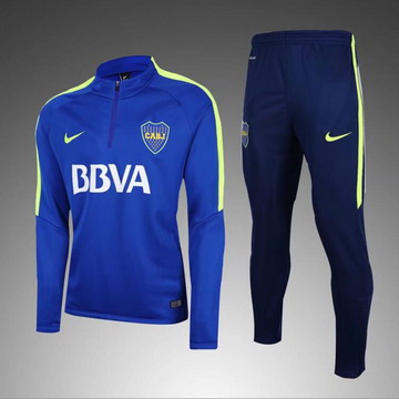 Maillot de Boca Juniors Formation ML bleu 2017/2018