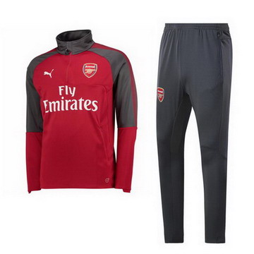 Maillot de Arsenal Formation ML rouge-01 2017/2018