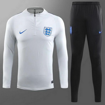 Maillot de Angleterre Formation ML Blanc 2018/2019