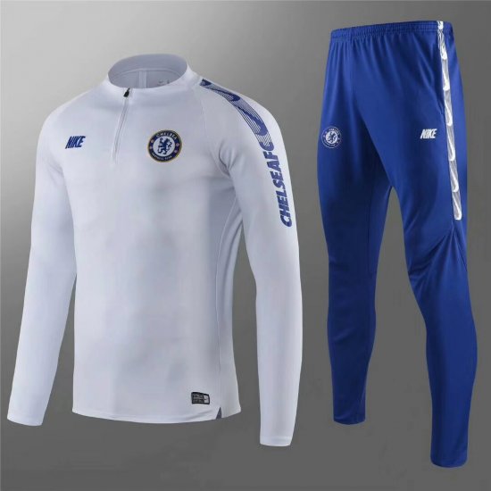 Maillot Formation ML Chelsea Blanc 2018 2019