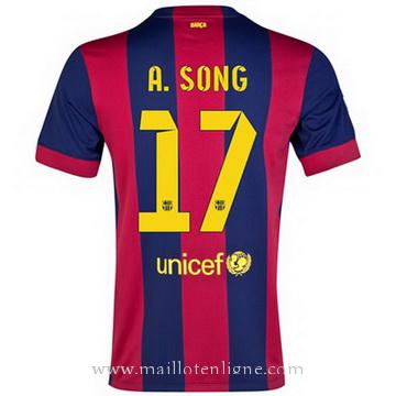 Maillot Barcelone A.Song Domicile 2014 2015