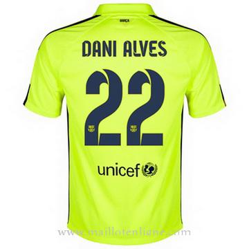 Maillot Barcelone Dani Alves Troisieme 2014 2015