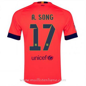 Maillot Barcelone Song Exterieur 2014 2015