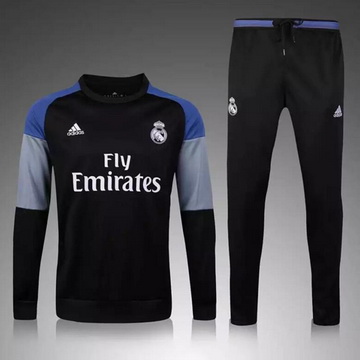 Maillot Formation ML Real Madrid Noir 2016