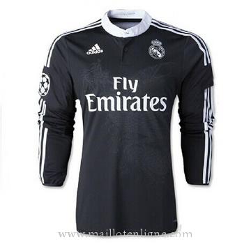 Maillot Real Madrid Manche Longue Troisieme 2014 2015