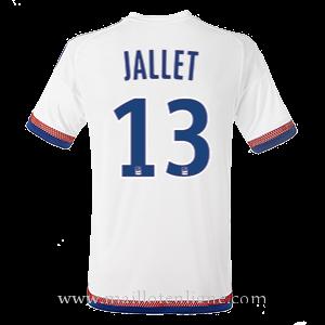 Maillot Lyon JALLET Domicile 2015 2016