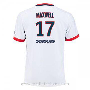 Maillot PSG MAXWELL Exterieur 2015 2016