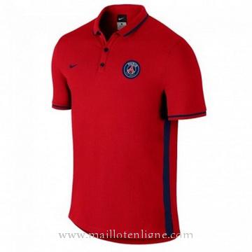 Maillot PSG polo Rouge 2016 2017