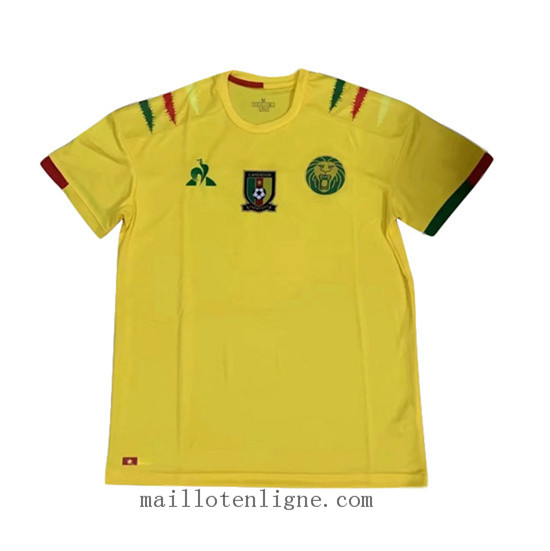 Maillot du Cameroon fans Jaune 2019 2020