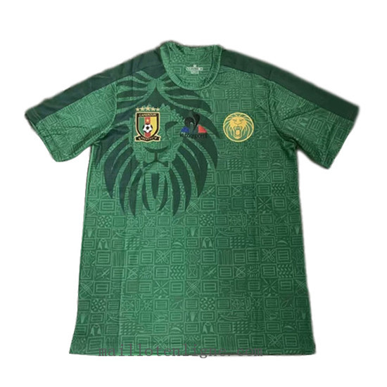 Maillot du Cameroun Domicile vert noiratre 2019 2020