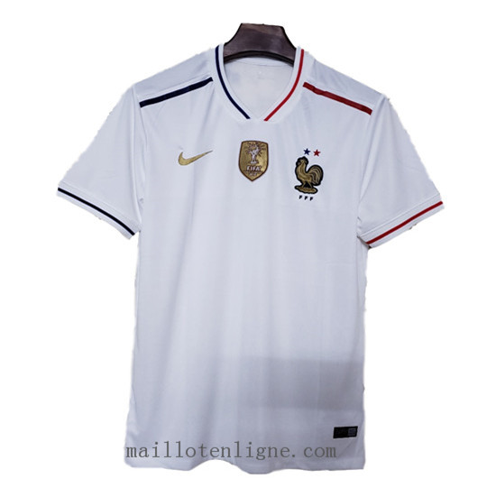 Maillot du France Exterieur Blanc fans 2019 2020