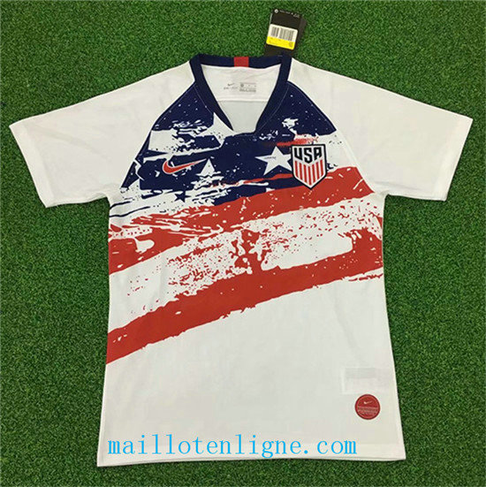 Maillot du États-Unis Blanc 2019 2020