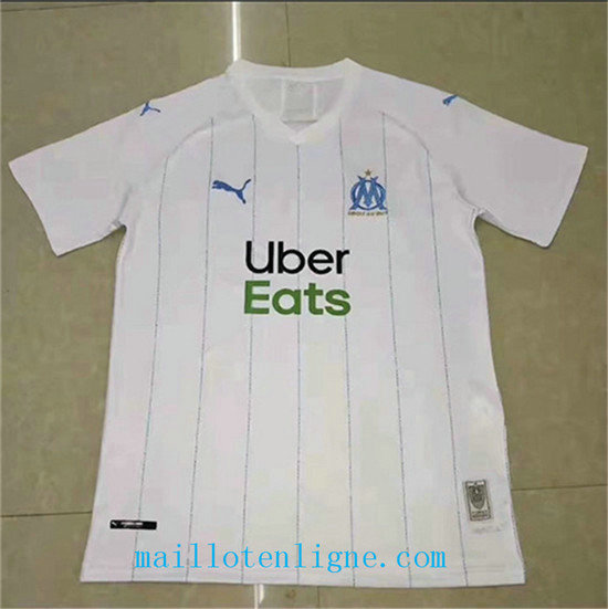 Maillot du Marseille Domicile Blanc 2019 2020