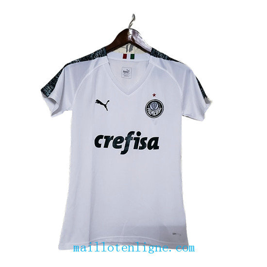 Maillot Palmeiras Femme Exterieur Blanc 2019 2020