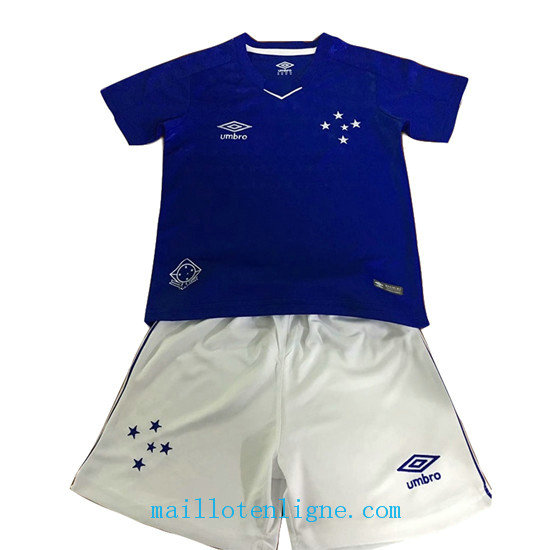 Maillot Cruzeiro Enfant Domicile Bleu 2019 2020