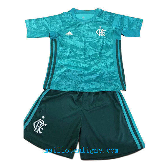 Maillot Flamengo Enfant Vert 2019 2020