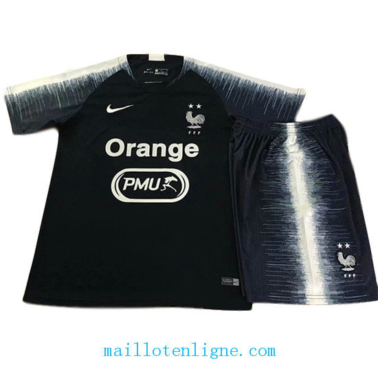 Maillot France Enfant set training Bleu Marine 2019 2020