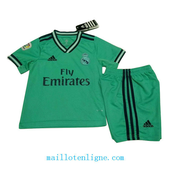 Maillot Real Madrid Enfant Third Vert 2019 2020