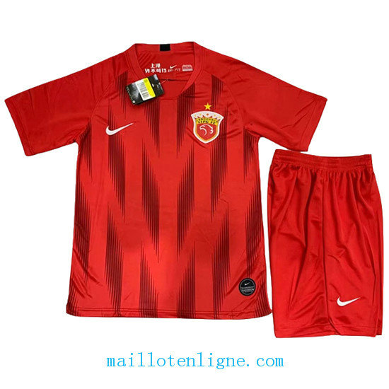 Maillot Shanghai Enfant SIPG Football Club Domicile 2019 2020
