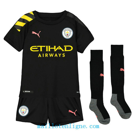 Maillot Manchester City Enfant Exterieur 2019 2020