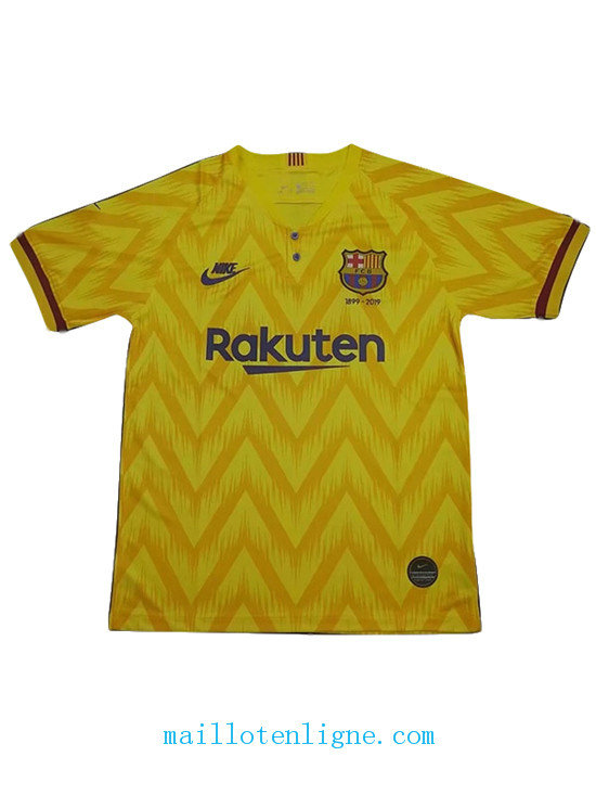 Maillot Barcelone 120th anniversary edition Jaune