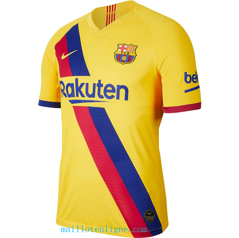 Maillot Barcelone Exterieur Jaune 2019 2020