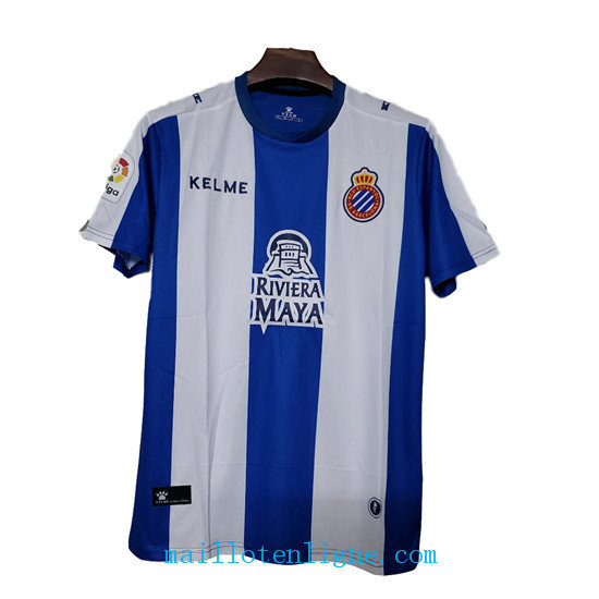 Maillot RCD Espanyol Domicile Bleu/Blanc 2019 2020