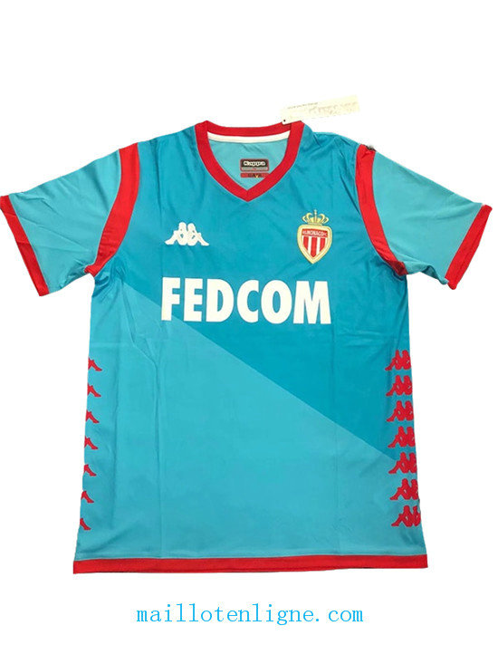 Maillot AS Monaco Third Bleu 2019 2020