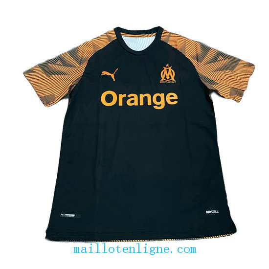 Maillot Marseille Training Noir/Jaune 2019 2020