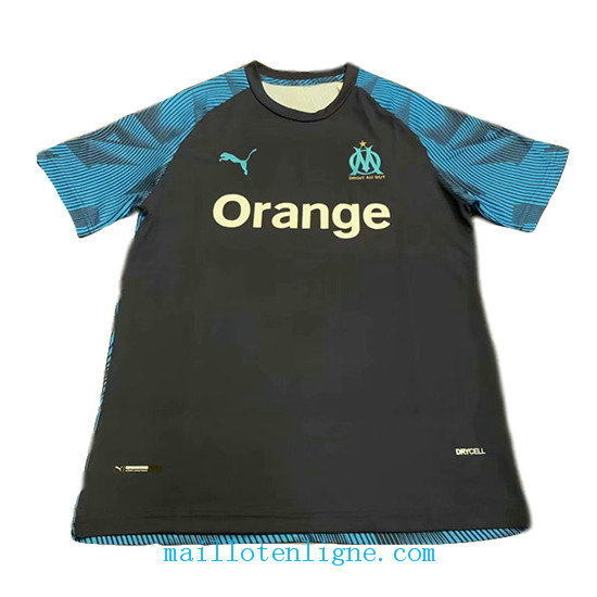 Maillot Marseille training Noir/Bleu 2019 2020